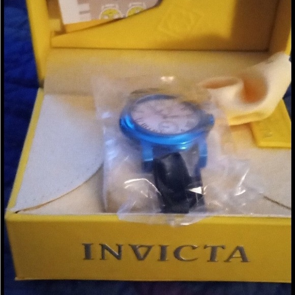 Invicta 46mm I-Force Quartz Blue/Black Men’s watch new battery - Picture 2 of 6